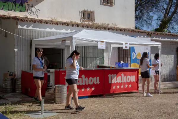 Fest Holi Down, antes de comer