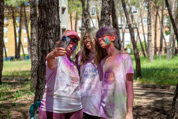 Fest Holi Down, antes de comer
