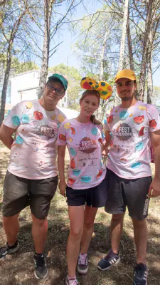 Fest Holi Down, antes de comer