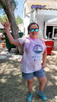 Fest Holi Down, después de la paella