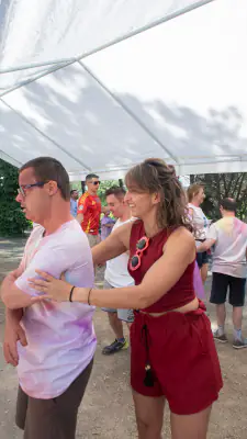 Fest Holi Down, después de la paella