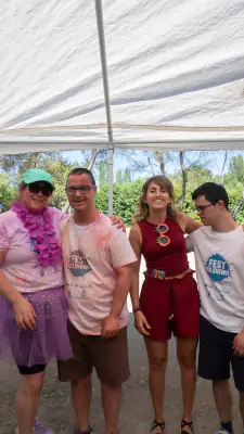 Fest Holi Down, después de la paella